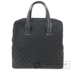 Gucci Black Monogram Tote Bag